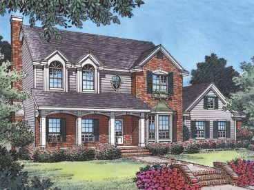 Two-Story House Plan, 043H-0060