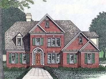 Traditional House Plan, 045H-0054