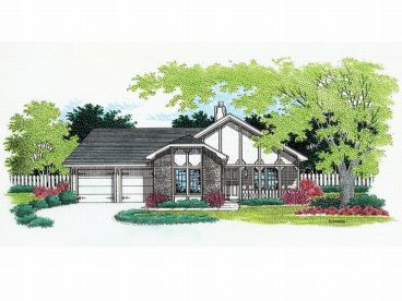 One-Story House Plan, 021H-0015
