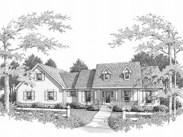 Country Home Design, 004H-0051