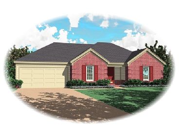 One-Story House Plan, 006H-0066