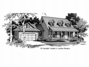 Two-Story House Plan, 004H-0068