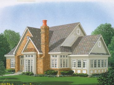 Traditional House Plan, 054H-0077