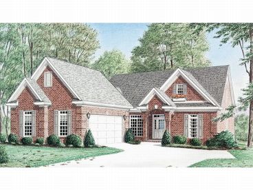 Traditional House Plan, 011H-0016