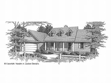 Country House Plan, 004H-0016