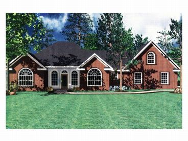Traditional House Plan, 001H-0100