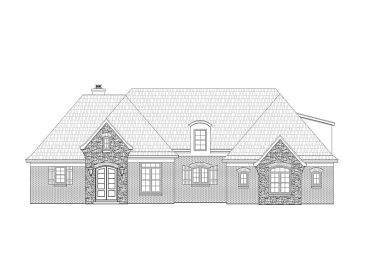 2-Story Home Plan, 062H-0015