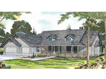 Country House Plan, 051H-0018