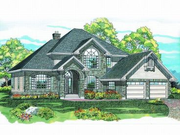 Traditional House Plan, 032H-0037