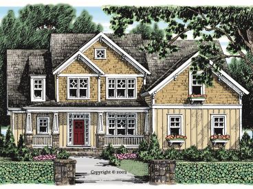 Craftsman House Plan, 086H-0052