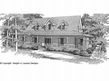 Country Home Plan, 004H-0093