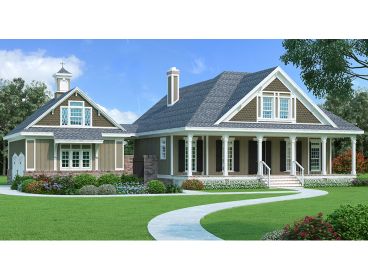 Two-Story House Plan, 021H-0255