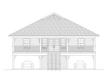 Coastal House Plan, 006H-0168