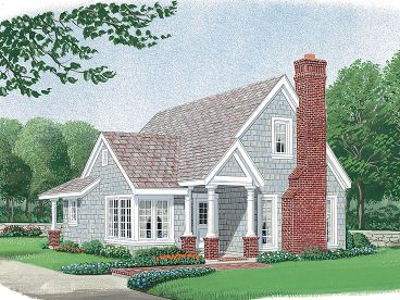 Small House Plan, 054H-0099