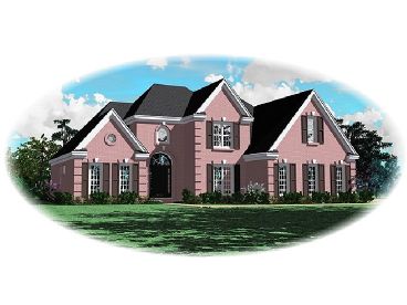 2-Story Home Plan, 006H-0050