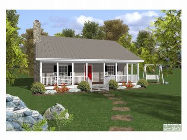 Vacation House Plan, 007H-0003