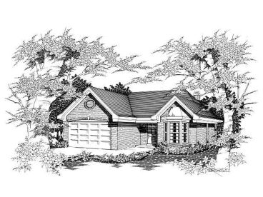 Traditional Home Design, 061H-0038