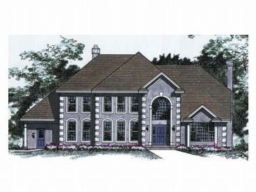 2-Story Home Plan, 023H-0031