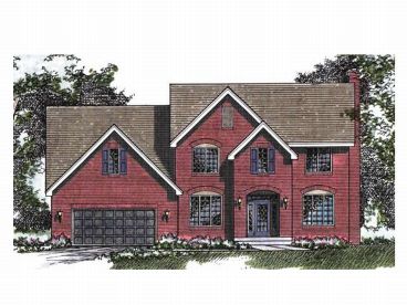 Two-Story House Design, 023H-0021