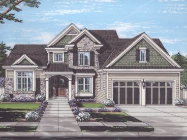 Two-Story House Plan, 046H-0150