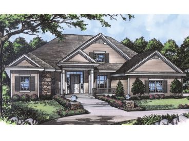 Traditional Home Plan, 043H-0113