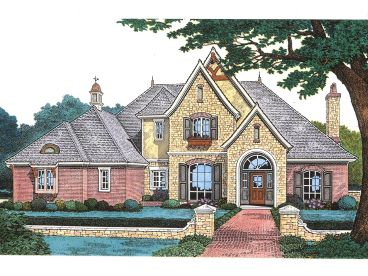 Two-Story Home Plan, 002H-0077
