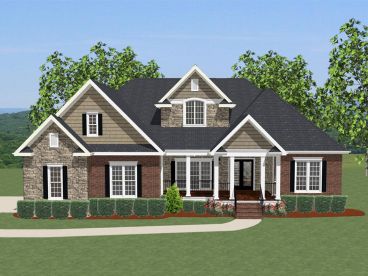 Traditional House Plan, 067H-0030