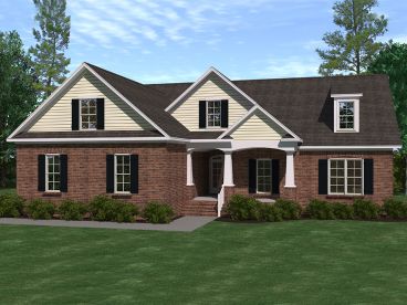 Traditional House Plan, 080H-0019