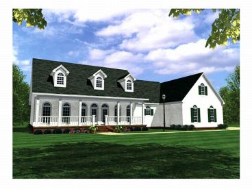 One-Story House Plan, 001H-0113