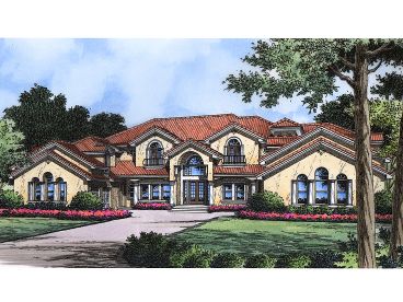 Luxury House Plan, 043H-0229