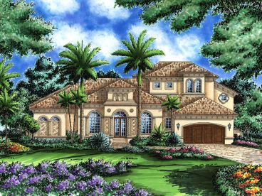 Two-Story Home Design, 040H-0029
