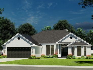One-Story House Plan, 025H-0038
