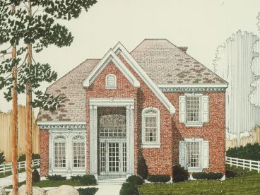 Two-Story House, 054H-0075