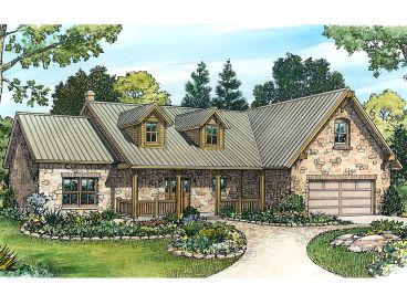 Country Home Plan, 008H-0043