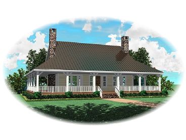 Country House Plan, 006H-0052