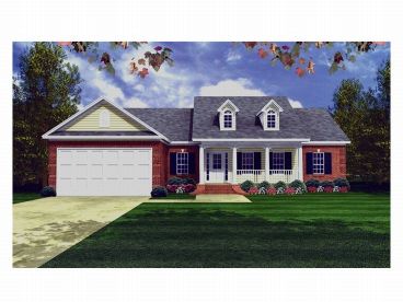 Country House Plan, 001H-0030