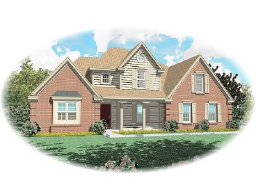 2-Story Home Plan, 006H-0064