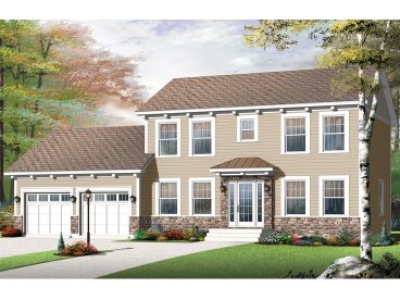 Two-Story Design, 027H-0340