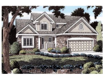 Two-Story Home Design, 047H-0014