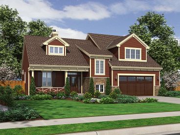 Craftsman House Plan, 046H-0001