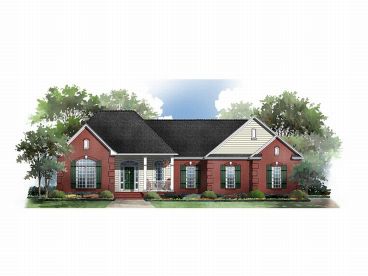 One-Story Home Plan, 001H-0063
