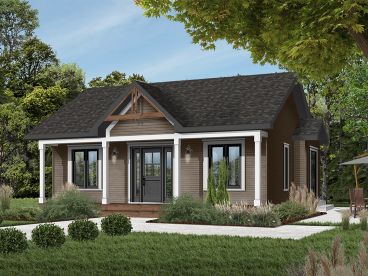 Cottage House Plan, 027H-0120