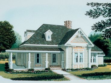 One-Story House Plan, 054H-0088