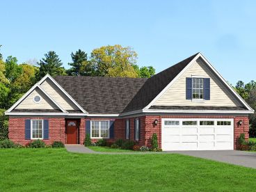 Traditional House Plan, 062H-0096