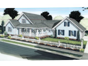 Country Home Plan, 059H-0124