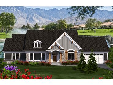 Ranch Home Design, 020H-0377