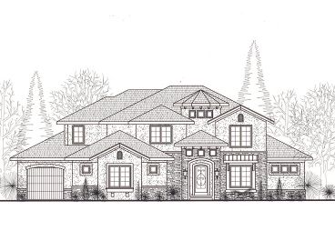 Two-Story Home Plan, 050H-0013
