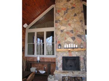 Outdoor Fireplace, 053H-0042