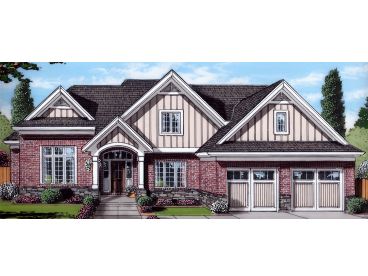 Two-Story House Plan, 046H-0175