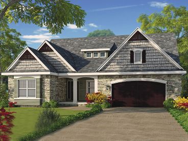 Two-Story House Plan, 031H-0291
